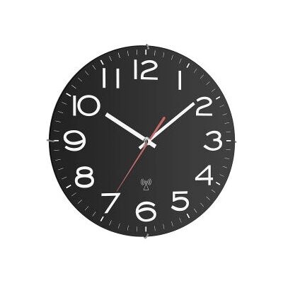 Reloj de Pared TFA Dostmann 60.3509 - Radio-Controlado, Negro, Grande Reloj de Pared TFA Dostmann 60.3509 - Radio-Controlado, Negro, Grande