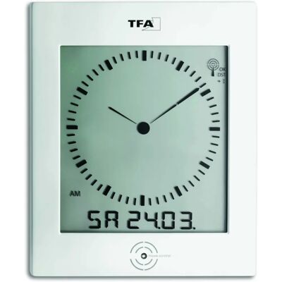 TFA Dostmann 60.4506 Väggklocka - Temperatur och Luftfuktighet TFA Dostmann 60.4506 Väggklocka - Temperatur och Luftfuktighet