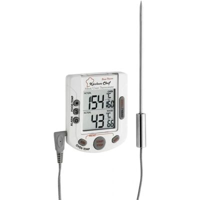 TFA Dostmann 14.1503 Küchenthermometer - Ofen & Kerntemperatur, Touchscreen, Timer TFA Dostmann 14.1503 Küchenthermometer - Ofen & Kerntemperatur, Touchscreen, Timer
