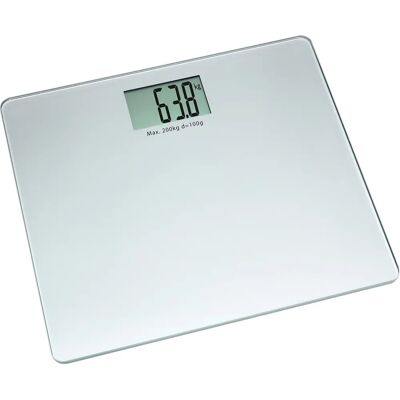 Balance numérique XXL TFA Dostmann - Verre, 200kg, Argenté Balance numérique XXL TFA Dostmann - Verre, 200kg, Argenté