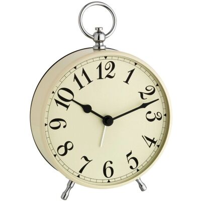 TFA Dostmann Beige Retro Analog Alarm Clock - Alarm Clock TFA Dostmann Beige Retro Analog Alarm Clock - Alarm Clock