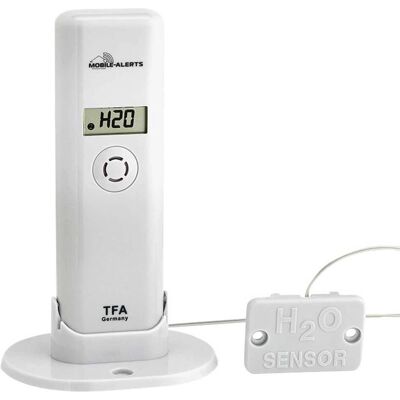 TFA Dostmann Temperatur- und Luftfeuchtigkeitssensor mit Wasseralarm - WeatherHUB TFA Dostmann Temperatur- und Luftfeuchtigkeitssensor mit Wasseralarm - WeatherHUB