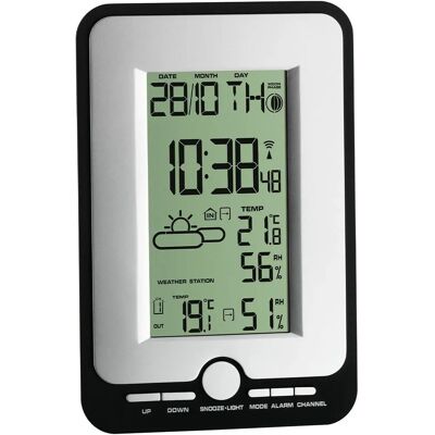 TFA Dostmann Multy Silber Funk-Wetterstation - Wetterstation TFA Dostmann Multy Silber Funk-Wetterstation - Wetterstation