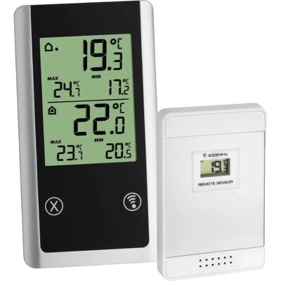 TFA Joker Funk-Thermometer - Max/Min Innen/Außen - -50°C bis 70°C TFA Joker Funk-Thermometer - Max/Min Innen/Außen - -50°C bis 70°C