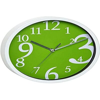 TFA Wanduhr - Grüne Zifferblatt - 20cm Durchmesser - Wanduhr TFA Wanduhr - Grüne Zifferblatt - 20cm Durchmesser - Wanduhr