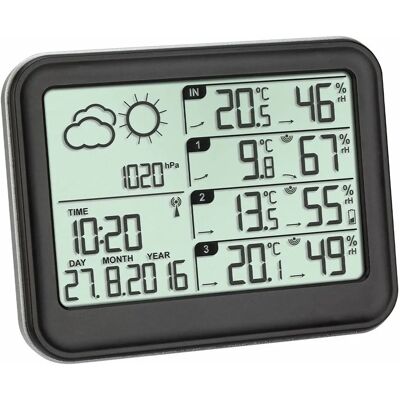 TFA Dostmann 35.1142.01 Wetterstation - Kabellos, LCD, Temperatur & Luftfeuchtigkeit TFA Dostmann 35.1142.01 Wetterstation - Kabellos, LCD, Temperatur & Luftfeuchtigkeit