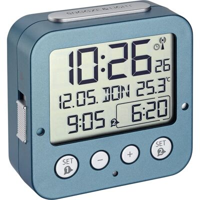 Reloj despertador TFA-Dostmann 60.2539.20 - Turquesa Reloj despertador TFA-Dostmann 60.2539.20 - Turquesa