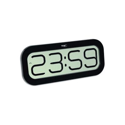 TFA Dostmann 60.4514.01 Radio-controlled Wall Clock - Black TFA Dostmann 60.4514.01 Radio-controlled Wall Clock - Black