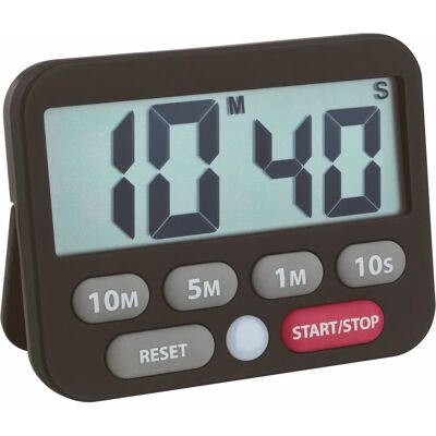 Timer da cucina digitale TFA-Dostmann 38.2038.01 - Nero, Grigio, Rosso, Bianco Timer da cucina digitale TFA-Dostmann 38.2038.01 - Nero, Grigio, Rosso, Bianco