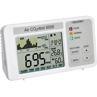 TFA Dostmann AirCO2ntrol 5000 Detektor gazu CO2 - Biały TFA Dostmann AirCO2ntrol 5000 Detektor gazu CO2 - Biały