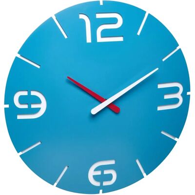 TFA Dostmann 60.3536.14 Orologio da parete radio controllato cielo blu - Orologio da parete TFA Dostmann 60.3536.14 Orologio da parete radio controllato cielo blu - Orologio da parete