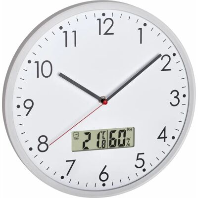 Nástěnné hodiny TFA Dostmann 60.3048.02 - Teplota a Vlhkost Nástěnné hodiny TFA Dostmann 60.3048.02 - Teplota a Vlhkost