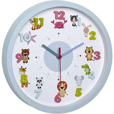 TFA-Dostmann Model 60.3051.14 - Animal Wall Clock - Blue TFA-Dostmann Model 60.3051.14 - Animal Wall Clock - Blue