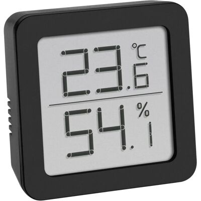 TFA Dostmann 30.5051.01 Hygrometer - Buiten digitaal zwart TFA Dostmann 30.5051.01 Hygrometer - Buiten digitaal zwart