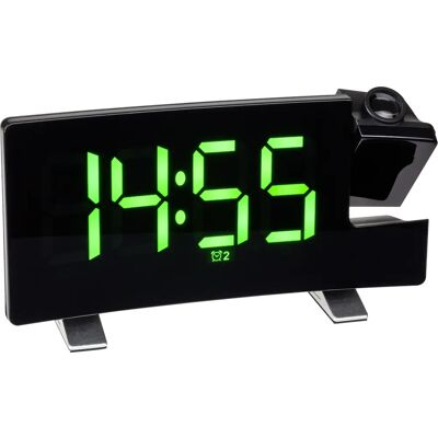 TFA Dostmann 60.5015.04 Alarm Clock - Large Digital Radio with Projection TFA Dostmann 60.5015.04 Alarm Clock - Large Digital Radio with Projection