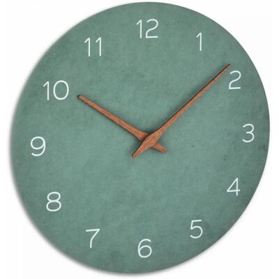 Horloge Murale TFA Dostmann 60.3054.04 - Vert - Silencieuse - Publicité Horloge Murale TFA Dostmann 60.3054.04 - Vert - Silencieuse - Publicité