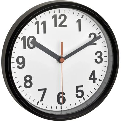Seinäkello TFA-Dostmann 60.3538.01 - Pyöreä Musta Valkoinen Seinäkello TFA-Dostmann 60.3538.01 - Pyöreä Musta Valkoinen