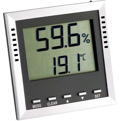 TFA Dostmann KLIMA GUARD Thermo-Hygrometer - Silber TFA Dostmann KLIMA GUARD Thermo-Hygrometer - Silber