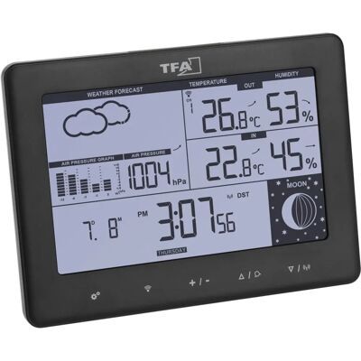 Bezdrátová meteostanice Herter - Senzory a dotyková tlačítka Bezdrátová meteostanice Herter - Senzory a dotyková tlačítka