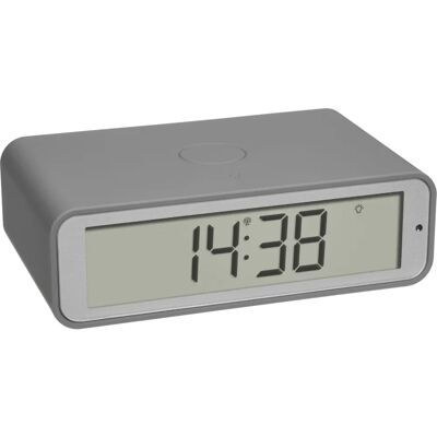 TFA Dostmann 60.2560.15 Alarm Clock - Grey - Radio-controlled, Digital, Snooze TFA Dostmann 60.2560.15 Alarm Clock - Grey - Radio-controlled, Digital, Snooze