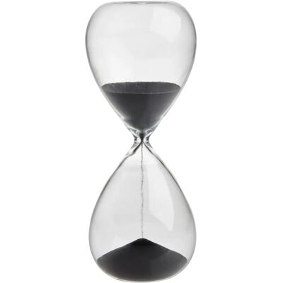 TFA-Dostmann 18.6009.10.90 Timglas - Dekorativ, Transparent, Antracit TFA-Dostmann 18.6009.10.90 Timglas - Dekorativ, Transparent, Antracit