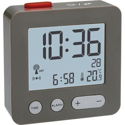TFA-Dostmann 60.2545.10 Digitaluhr - Funksteuerung - Anthrazit TFA-Dostmann 60.2545.10 Digitaluhr - Funksteuerung - Anthrazit