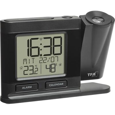 Dostmann 60.5017.01 Alarm Clock - Digitaal, Radio, Zwart Dostmann 60.5017.01 Alarm Clock - Digitaal, Radio, Zwart