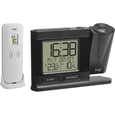 TFA-Dostmann 60.5018.01 Wecker - Digital, Projektion, Temperatur, Radio TFA-Dostmann 60.5018.01 Wecker - Digital, Projektion, Temperatur, Radio