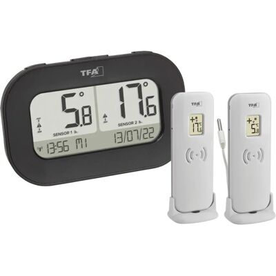 Dostmann Electronic Tfa Dostmann Double-Check Wireless Thermometer - Indoor & Outdoor Dostmann Electronic Tfa Dostmann Double-Check Wireless Thermometer - Indoor & Outdoor