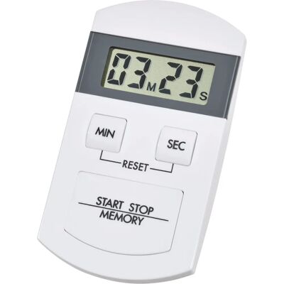 TFA-Dostmann 38.2005.02 Küchen-Timer - Grau-Weiß TFA-Dostmann 38.2005.02 Küchen-Timer - Grau-Weiß
