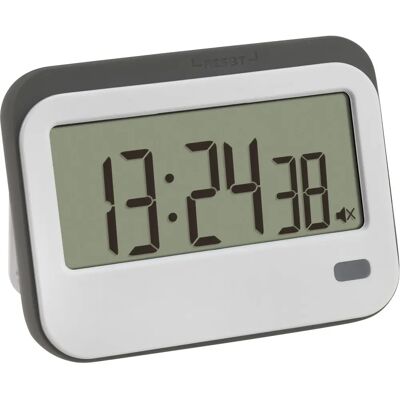 TFA Dostmann Digitaler Timer mit Stoppuhr und Wecker - Weiß/Grau TFA Dostmann Digitaler Timer mit Stoppuhr und Wecker - Weiß/Grau