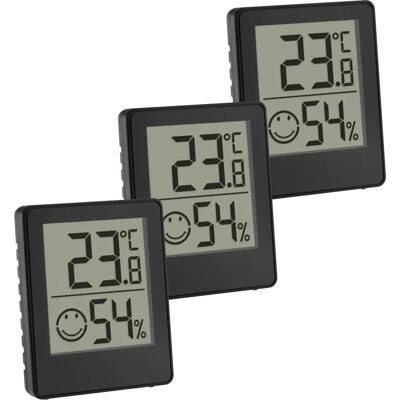TFA Dostmann Digitales Hygrometer - Hygrometer Schwarz TFA Dostmann Digitales Hygrometer - Hygrometer Schwarz