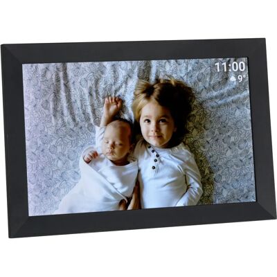 TFA Dostmann Zwarte 10,1 inch Wi-Fi Digitale Fotolijst TFA Dostmann Zwarte 10,1 inch Wi-Fi Digitale Fotolijst