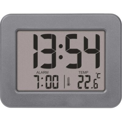 TFA Dostmann 60.2044.10 Wecker - Quarz - Grau TFA Dostmann 60.2044.10 Wecker - Quarz - Grau
