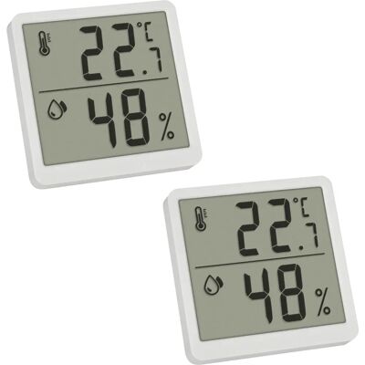 TFA Dostmann 30.5059.02.02 Weiß Thermo-Hygrometer - Thermo-Hygrometer TFA Dostmann 30.5059.02.02 Weiß Thermo-Hygrometer - Thermo-Hygrometer