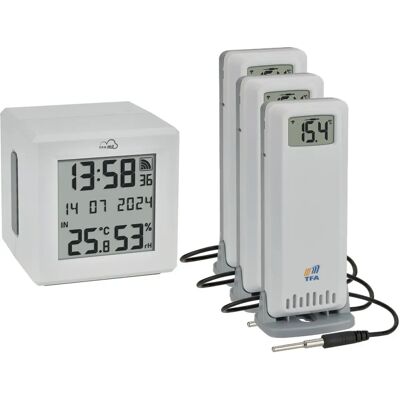 Startpaket TFA Dostmann TFA.me Gateway WLAN ID-01 med 3 sensorer ID-A3 - Väderstation Startpaket TFA Dostmann TFA.me Gateway WLAN ID-01 med 3 sensorer ID-A3 - Väderstation
