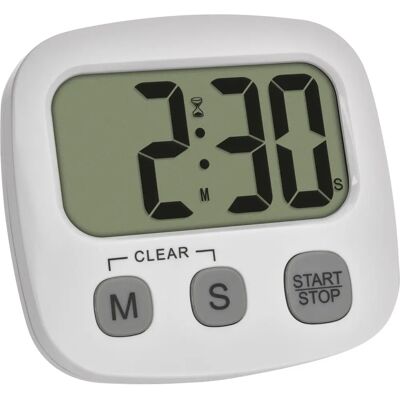 TFA Dostmann Digitaler Küchen-Timer 38.2057.02 Weiß TFA Dostmann Digitaler Küchen-Timer 38.2057.02 Weiß