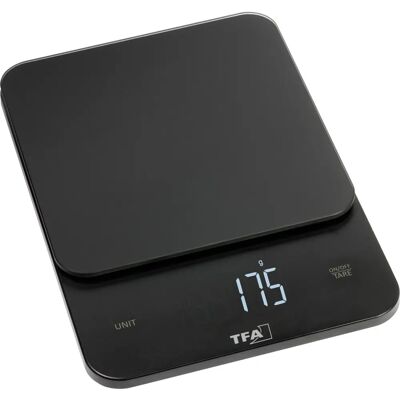 TFA-Dostmann 50.2008.01 bilancia da cucina - Nera - Elettronica - Rettangolare - Moderna TFA-Dostmann 50.2008.01 bilancia da cucina - Nera - Elettronica - Rettangolare - Moderna