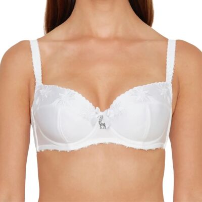Susa Soutien-Gorge Dirndl Blanc - Avec Armatures, Support, Élégant Susa Soutien-Gorge Dirndl Blanc - Avec Armatures, Support, Élégant