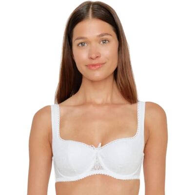 Susa Weiß Push-up Dirndl BH - Damenwäsche Susa Weiß Push-up Dirndl BH - Damenwäsche