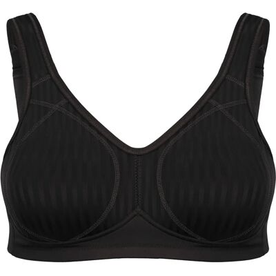 Susa Cremona Schwarzer nahtloser Bügelloser BH - BH Susa Cremona Schwarzer nahtloser Bügelloser BH - BH