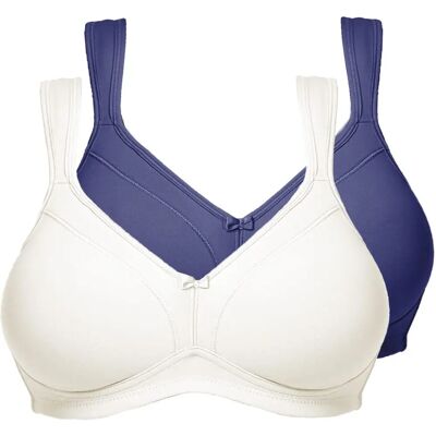 Susa Soutiens sans Couture en Microfibre - Lot de 2 Susa Soutiens sans Couture en Microfibre - Lot de 2
