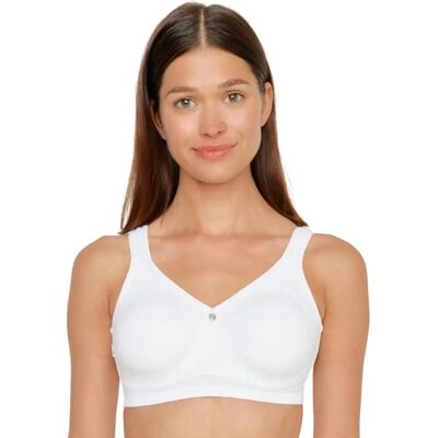 Susa Weißer Bügelloser Capri BH - Dessous Susa Weißer Bügelloser Capri BH - Dessous