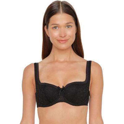 Susa Schwarzer Push-up Balconette-BH - Dessous Susa Schwarzer Push-up Balconette-BH - Dessous