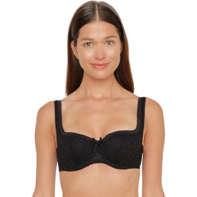 Susa Schwarzer Push-up-Balconette-BH - Dessous Susa Schwarzer Push-up-Balconette-BH - Dessous