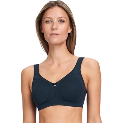 Susa Blau Bügelloser BH - Komfort Plus Capri - Unterstützend & Weich Susa Blau Bügelloser BH - Komfort Plus Capri - Unterstützend & Weich