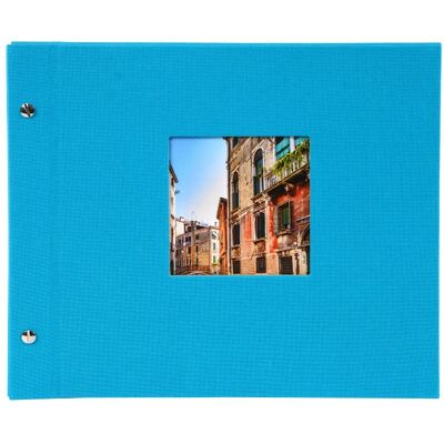 Goldbuch Bella Vista Fotoalbum - Turquoise - 40 Bladen Goldbuch Bella Vista Fotoalbum - Turquoise - 40 Bladen