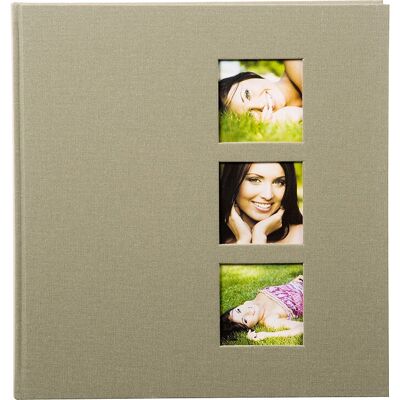 Album Photo Goldbuch 27629 Taupe - 60 Pages, 10x15, Reliure parfaite - Publicité Album Photo Goldbuch 27629 Taupe - 60 Pages, 10x15, Reliure parfaite - Publicité