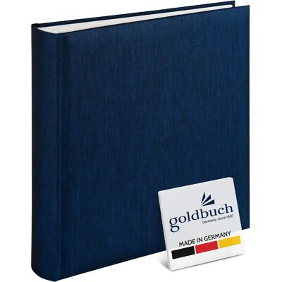 Goldbuch Blauw Linnen Fotoalbum - 30x31 cm, 100 Pagina's Goldbuch Blauw Linnen Fotoalbum - 30x31 cm, 100 Pagina's