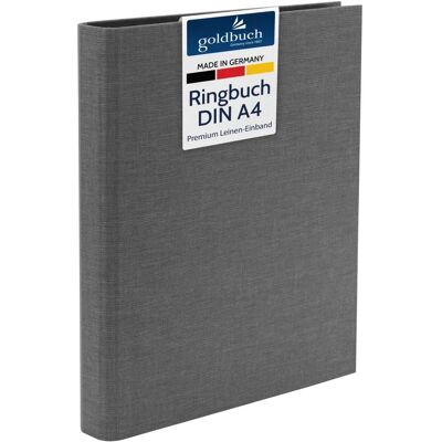Goldbuch Bella Vista Classeur à Anneaux A4 - Gris - Organisateur de Photos Goldbuch Bella Vista Classeur à Anneaux A4 - Gris - Organisateur de Photos